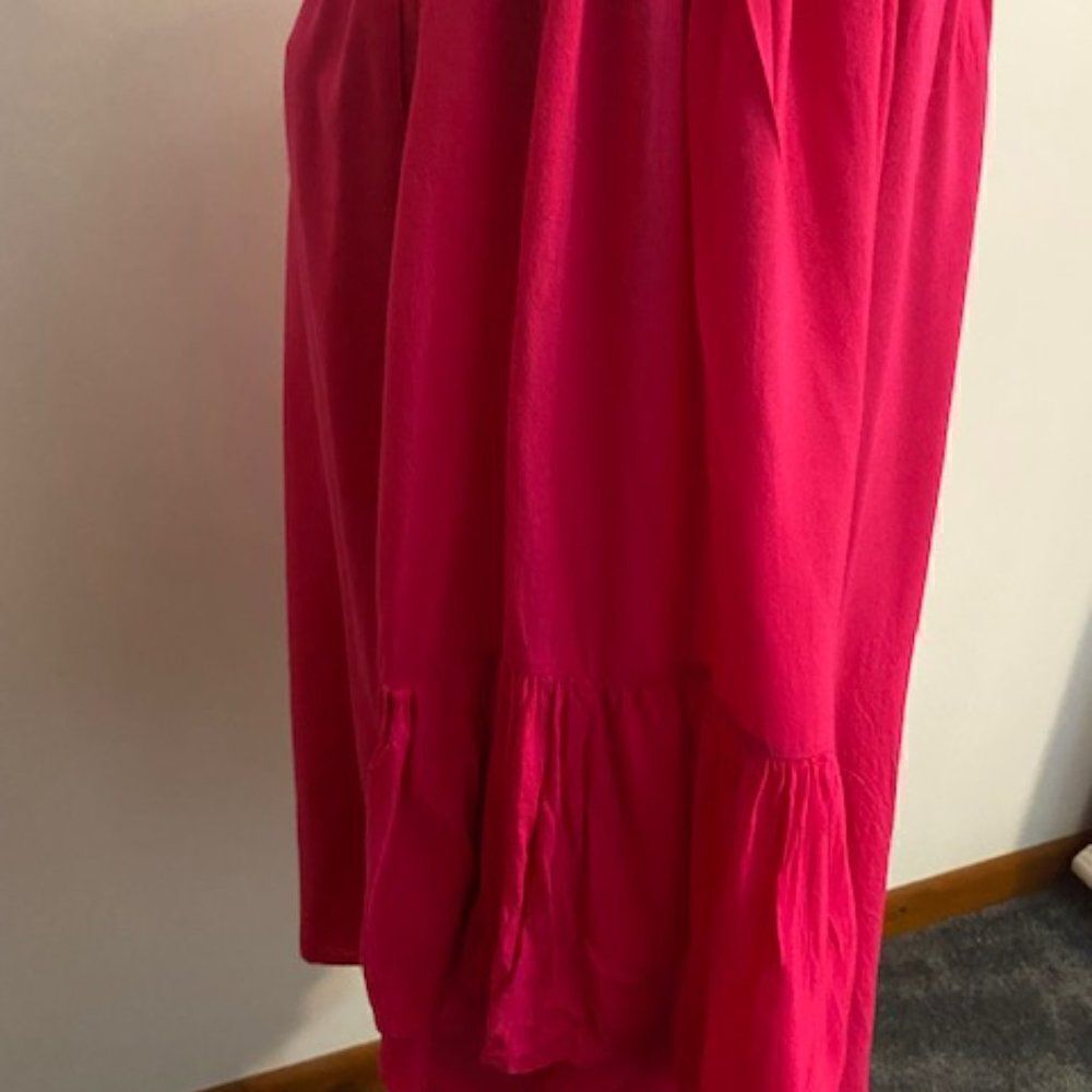Elan Pink off the shoulder bell sleeves tunic. size OS - Picture 3 of 4